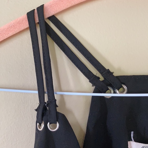 Black sheer wrap style cami - Picture 3 of 6